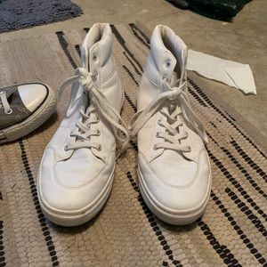 Old Navy White High Top Shoes